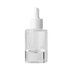 Transparent Bottle +White Dropper