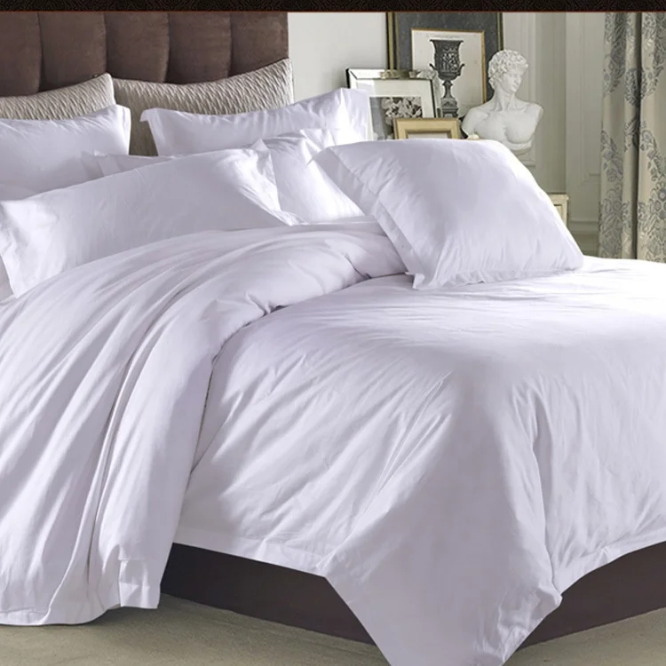 Поо 100% хлопок белый текстиль 300TC атласная сатиновая простыня ткань 280 см ширина рулона