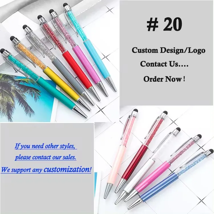 Custom Plastic Metal Custom Ballpoint Pen