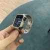 silver strap+case