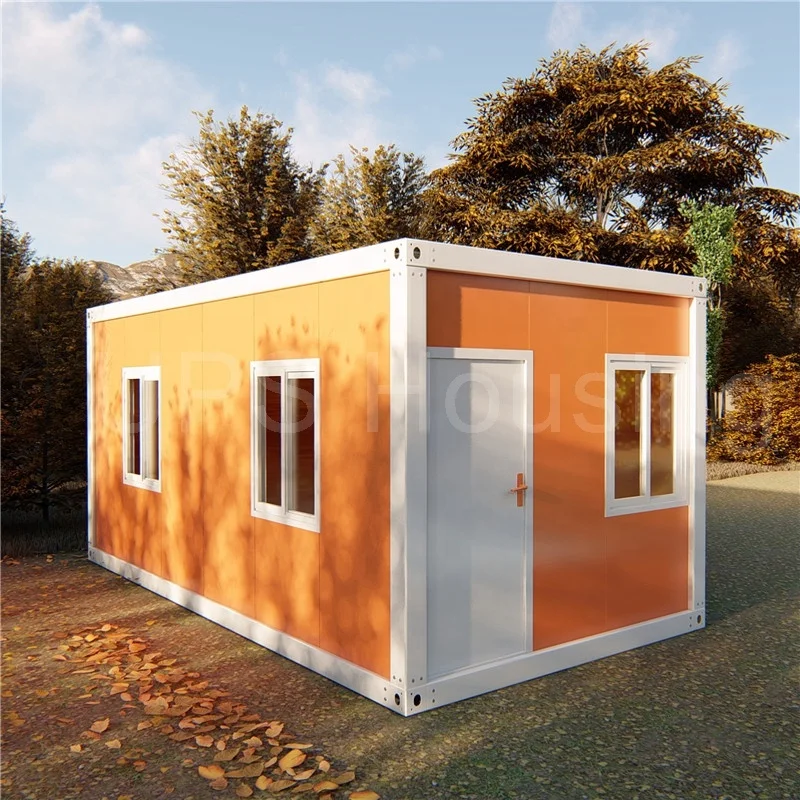 UPS 20FT Portable Tiny Flat Pack Container House Small Portable Container Housing Unit for Living or Office Using