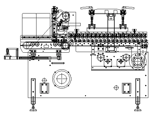 product pryb 900f automatic cold glue straight line bottom lock side glue box mini paper tray forming folder gluer machine-18