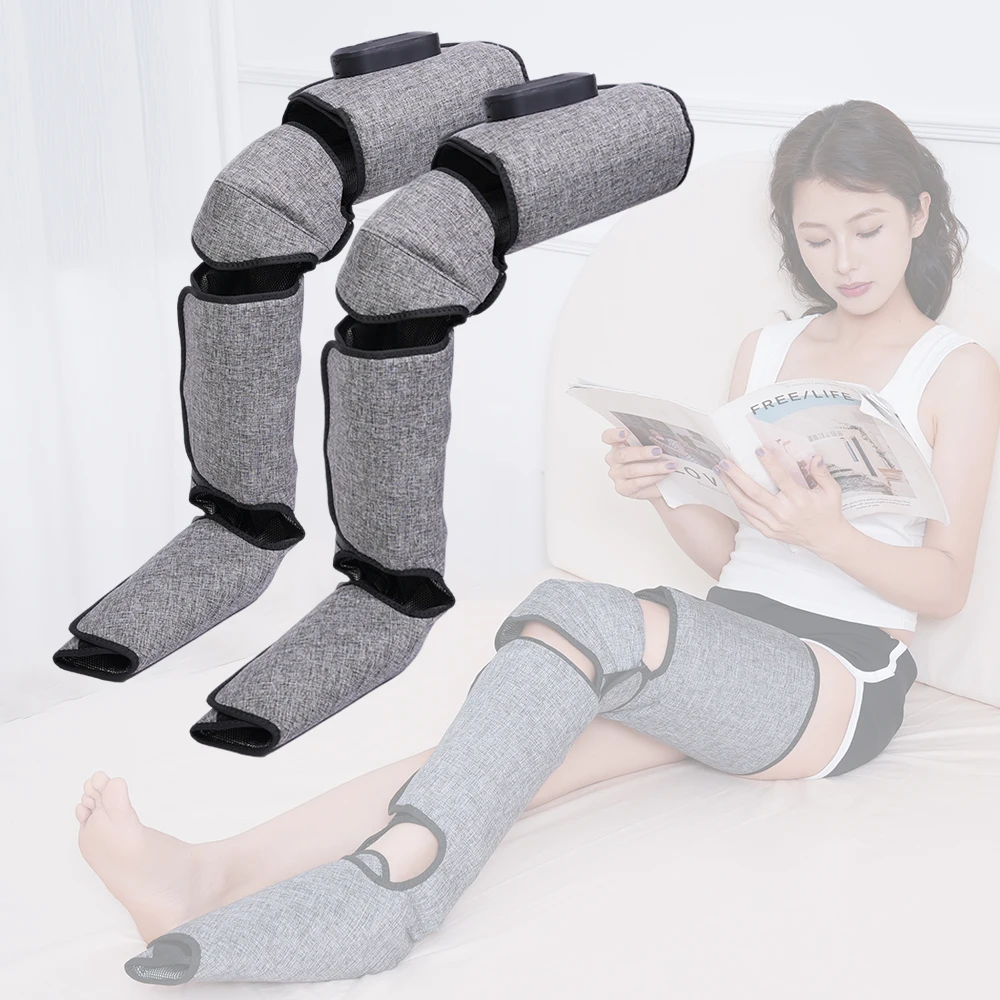 2025 Massant Jambes à Air Chaud Compression Circulation Soulagement de la Douleur Chaussures Produits de Massage