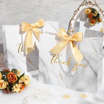 Paper Bag Custom Printed logo Luxury Clothing Shopping Paper Bags Boutique Recyclable Gift Bag