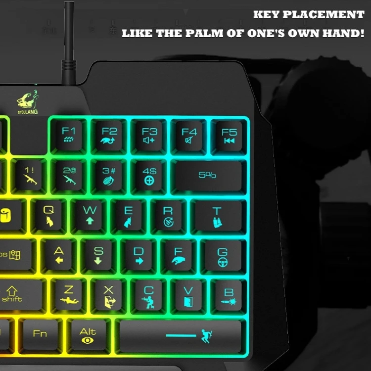 ZIYOU LANG K15 Wired Mechanical Gaming Keyboard with RGB