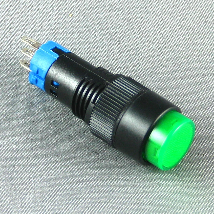 Factory Customize 10mm Round Shape LED Indicator Light 2V 6V 12V 24V 110V 220V Illuminated Lamp