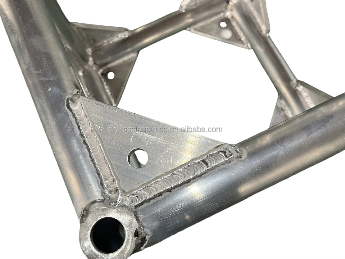 400mm aluminum screw truss six way box truss corner bolt truss connection accessories for event concert-6