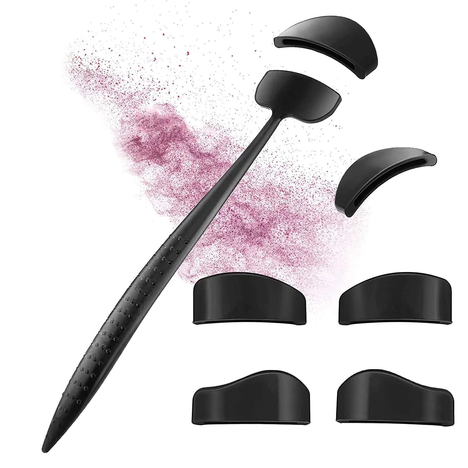 6 в 1, силиконовый аппликатор для теней для век