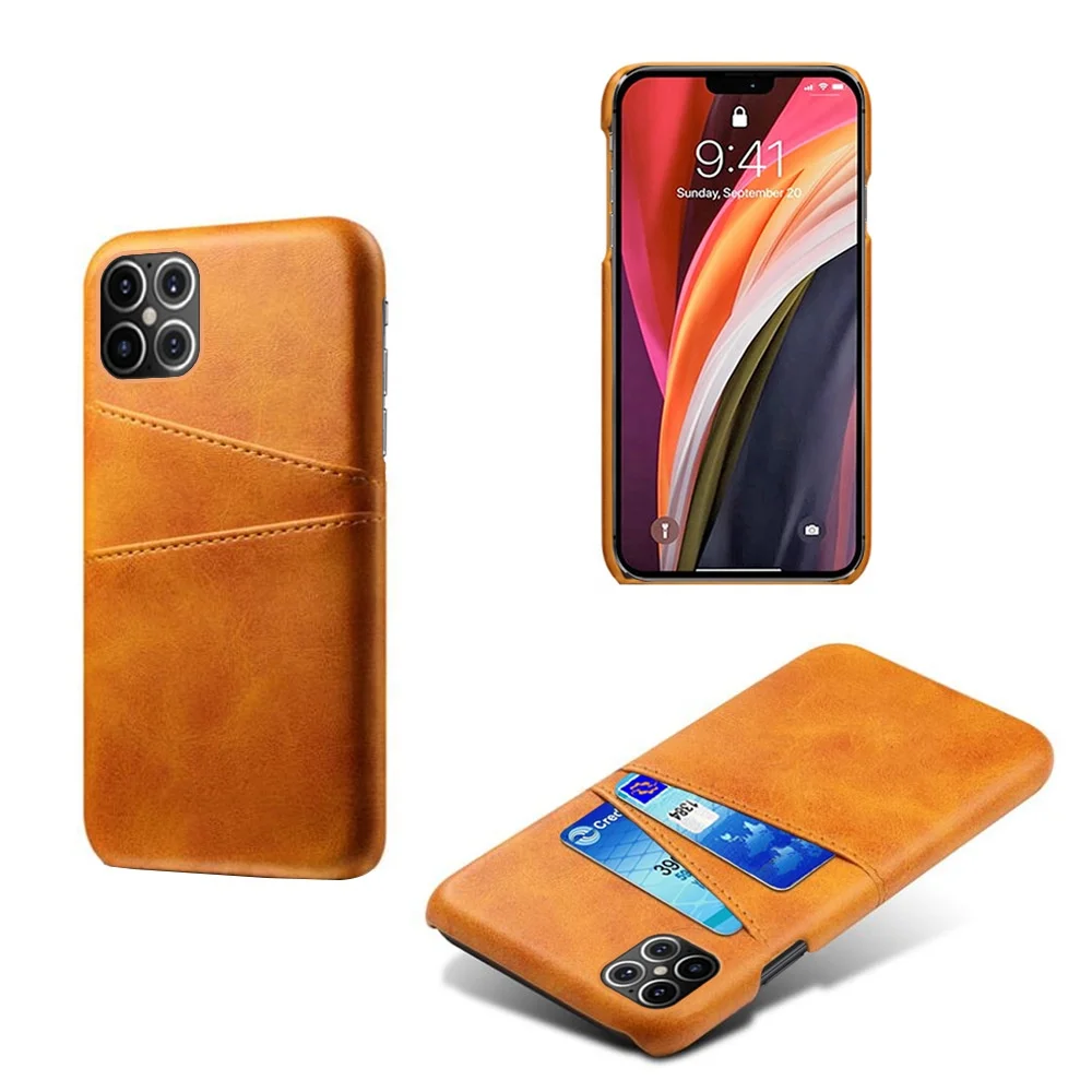 Hot Selling For New Iphone 12 Slim Pu Leather Back Cover Wallet Case With 2 Cards Slots For Iphone 12 11 Pro Max X Xr Xs Max 8p Buy For Iphone