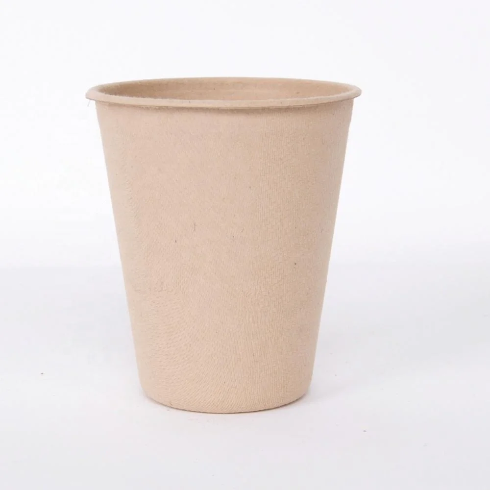 Printing Disposable Degradable Sugar Cane Pulp Paper Coffee Cups - Buy ...