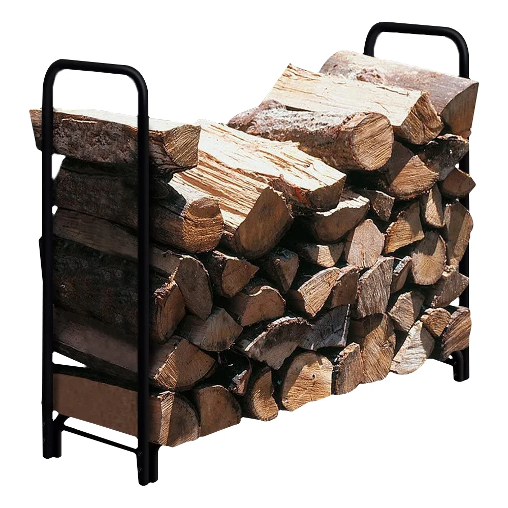 4ft Heavy Duty Durable Black Alloy Steel Metal Outdoor Indoor Storage ...