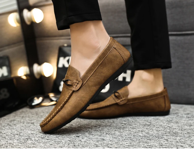  Ruanyi - Zapatos de negocios para hombre, cómodos, de