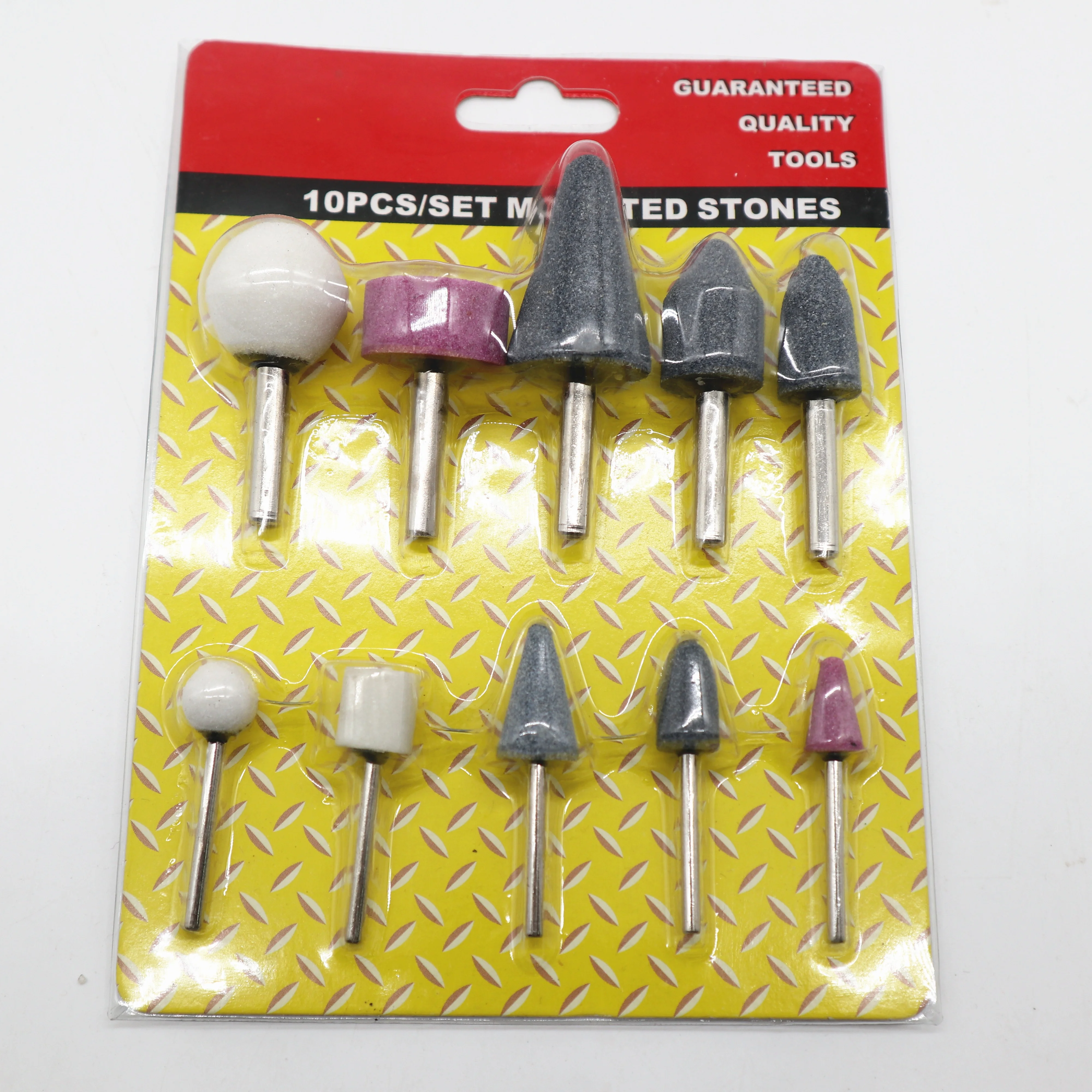 5PCS Mounted Points Grinding Stone Bit Set Abrasive Grinding Head for Drill Metal Polishing