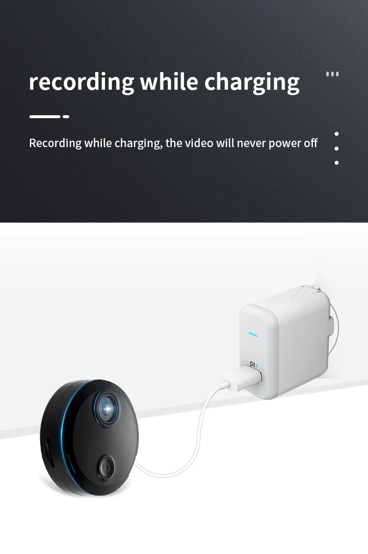 4K Wireless Mini Camera WIFI  IP Remote HD Network  Camera