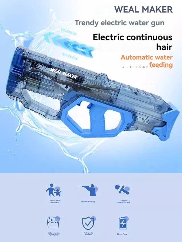 Sell Well Real Looking 2024 Summer Toys Pulse Kids Holi Pichkari Water