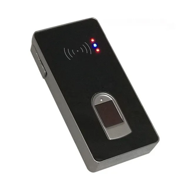 Wireless Smart Card Reader with Fingerprint Scanner Biometric Capacitive Fingerprint Sensor