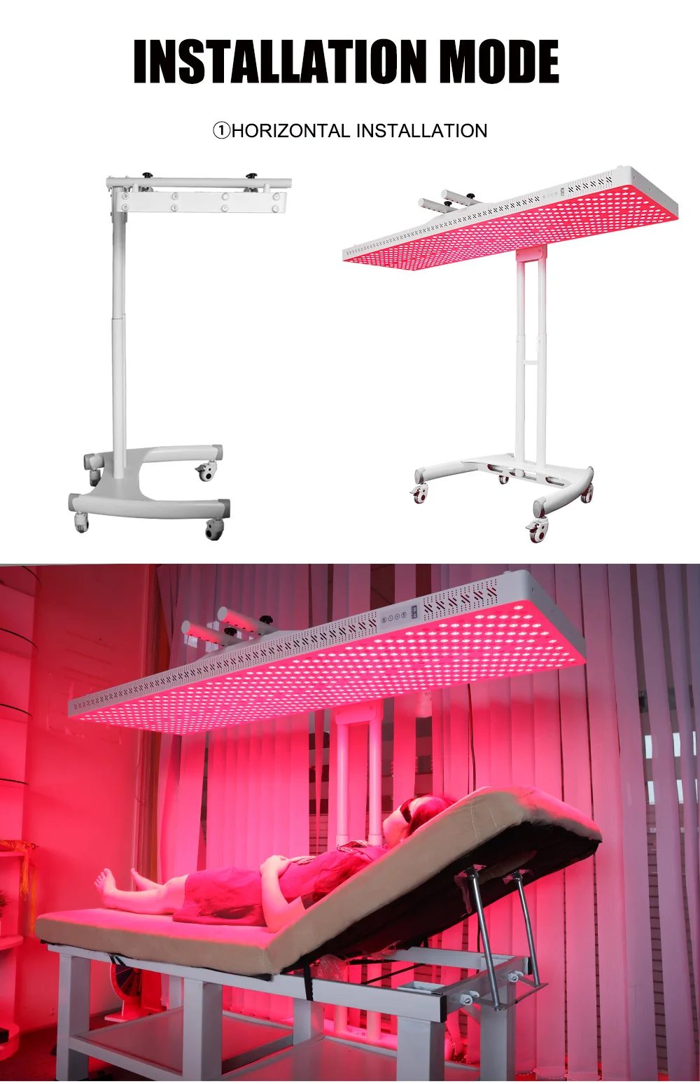New Arrival Full Body Red Infrared Light Therapy Tanning Bed Led Red