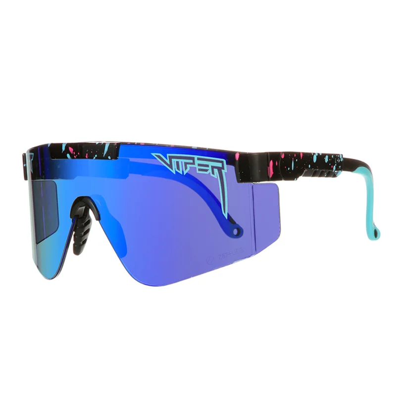2021 custom logo windproof polarized sunglasses pit and viper
