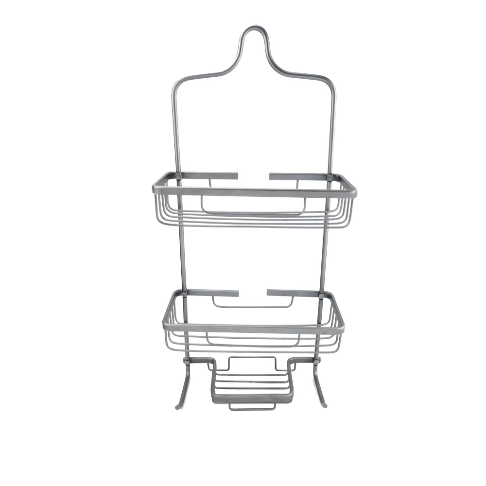 Aluminum Shower Caddy Bathroom Hanging Organize Basket Buy Hanging