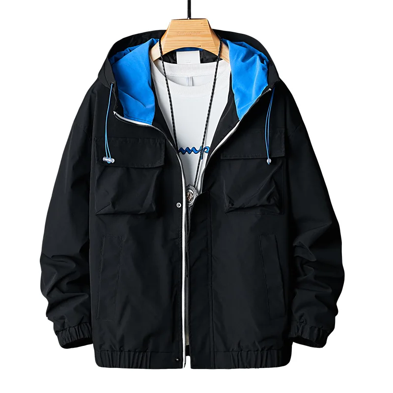 Fashion Hooded Jacket Loose 