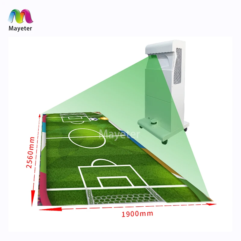 Gaming Zone Interactive System Portable All-in-one Projector Interactive Mobile Floor/Ground Projection Kid Party Carnival Games