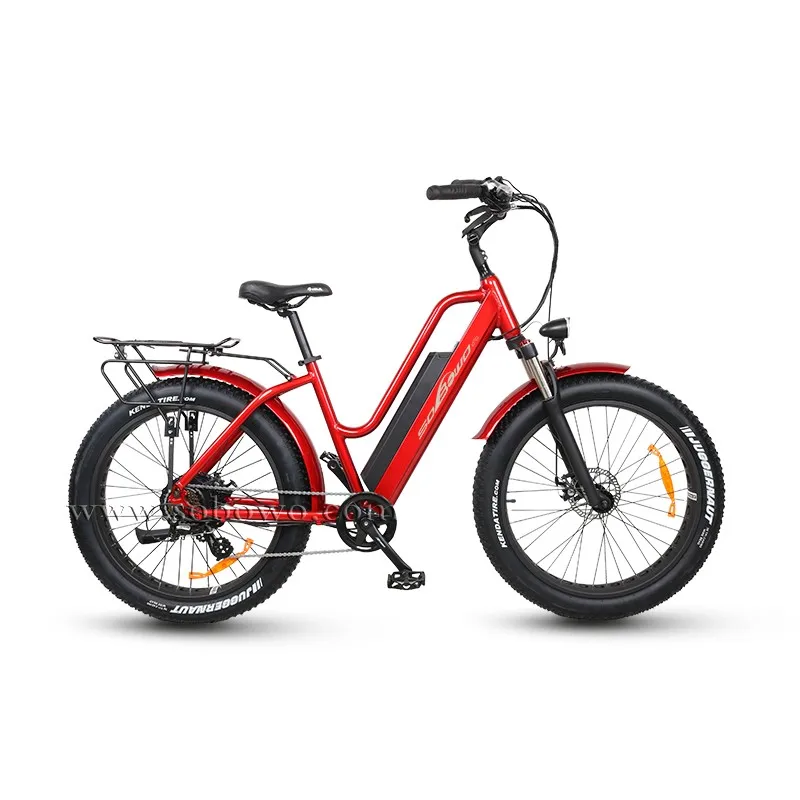 step through electric fat bike