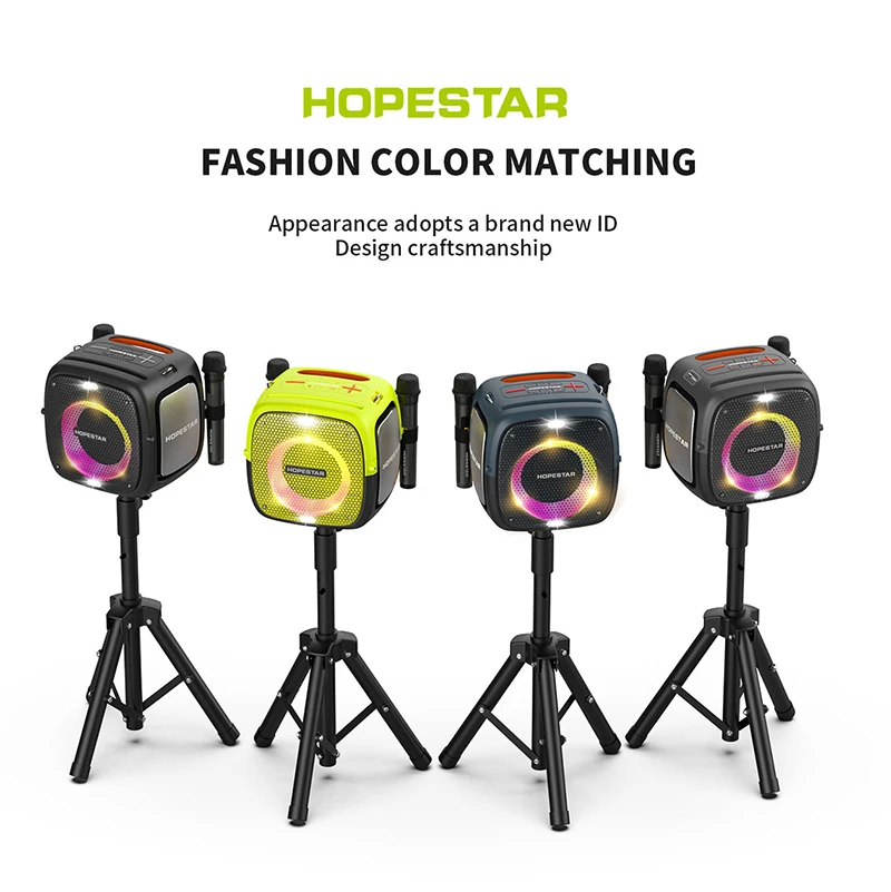 HOPESTAR Party one IPX6防水ブルートゥーススピーカーカラオケ