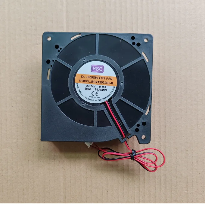 Dual Ball Bearing, Centrifugal, 120*120*32mm, 1000rpm, 24V - detail 2