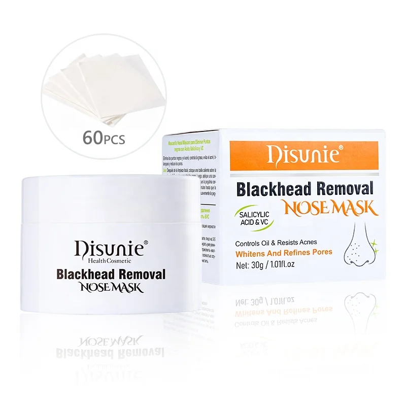 Manufacturer Vitamin C Nose Patch Face Deep Cleansing Oil Control Vc Salicylic Acid Blackhead Removal Nose Patch