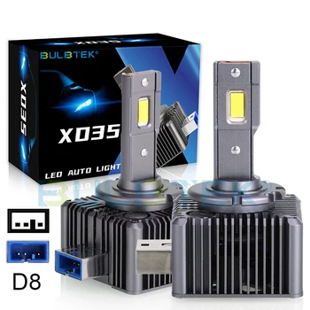 BULBTEK XD35 LED D1S D2S D3S D4S D5S D8S Car Headlight Bulb Auto Light Ampoule LED Voiture D Series LED