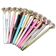 Crystal Ballpoint Pen Fashion Girl 19 Carat Large Diamond Ball Pen Material Escolar Bolis Escolares Kawaii Novelty