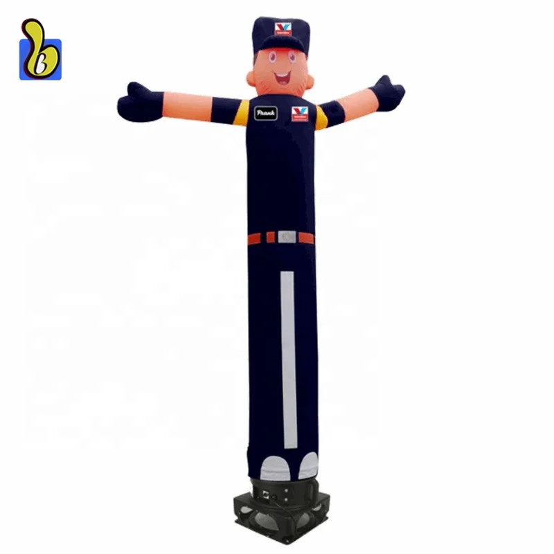 Tube Gonflable Danseur D'air 6,1 M - Pizza Wacky Wave - Pour Publicité, événements - Souffleur Non Inclus, Diam. 45,7 Cm