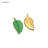 Emerald Green Leaf Beetle Charm