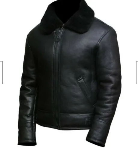 Warm Inner New Design Winter Long Coat Slim Fit PU Leather Plus Size Men's Jacket_voghion.com