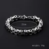 Bracciale a catena imperatore in twill da 13 mm