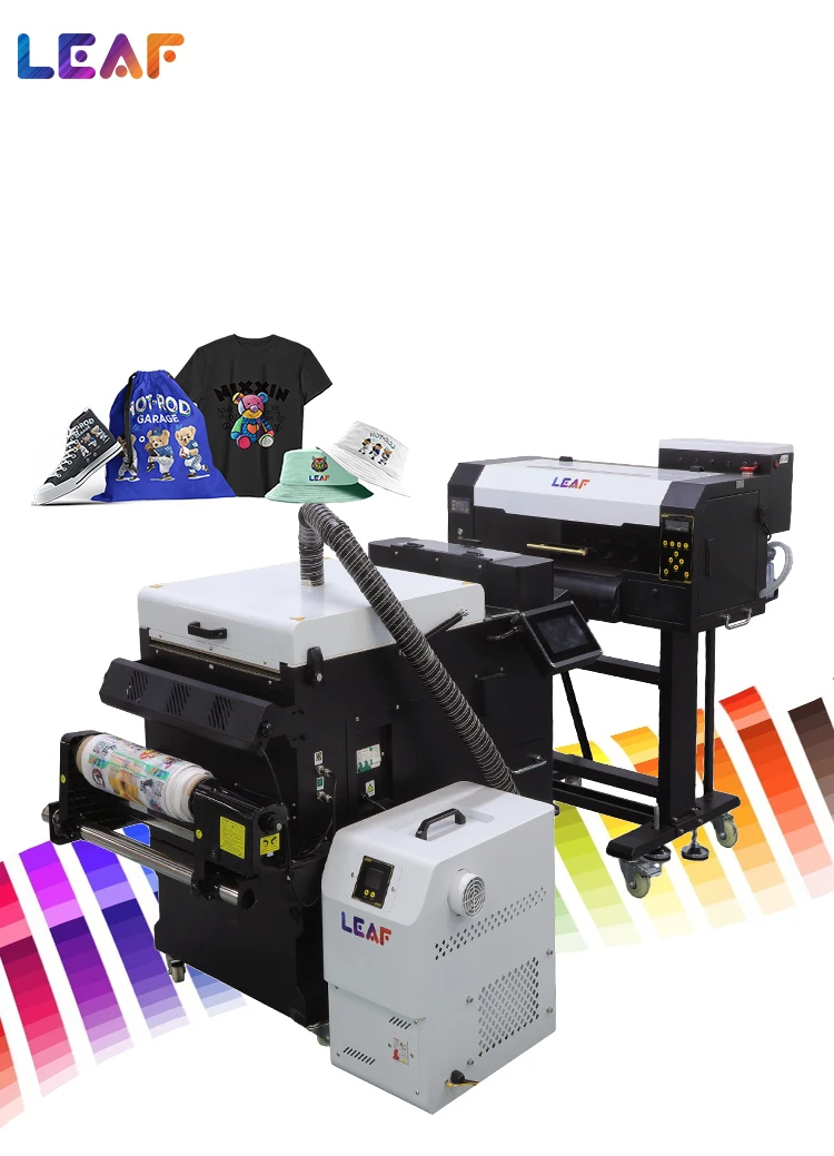 Printhead Machine LEAF Direct to Film Printer A3 Printer With Dual I1600 Printhead DTF ...