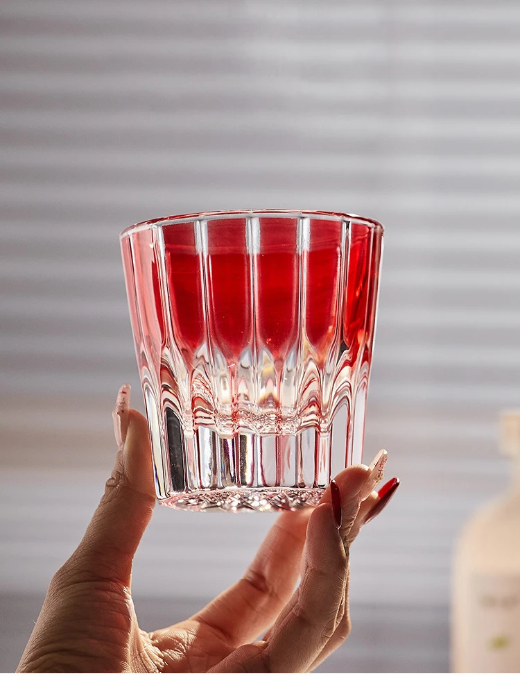 Modern Colored Whiskey Glasses Crystal Shot Glasses Wine Glass Cup For ...