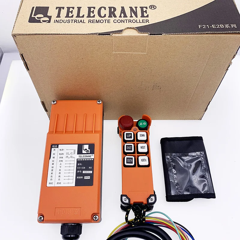F21-E2m Telecrane Sticker Buttons Electric Industrial Crane Wireless Remote Control