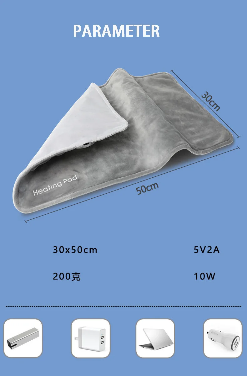 Electric Throw Heating Blanket, 2023New, 5V - detail 14