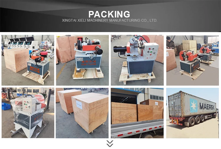Xieli Machinery Simple Operation Polish the Outer Wall Mirror Stainless Steel Pipe Tube Polishing Machine