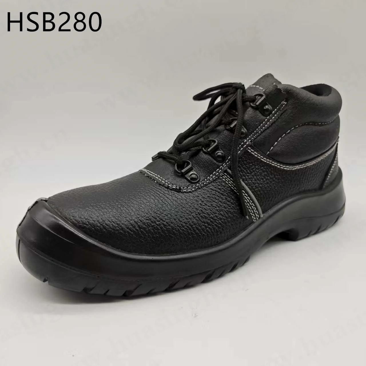 HY, Varnostne čevlje z jeklenim nosilcem za težke delovne pogoje, proti prodoru, črni varnostni čevlji za osebje na železnici, HSB280