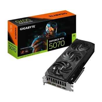 2025 New GIGABYTE GeForce RTX 5070 WINDFORCE OC SFF 12G GDDR7 Video Card RTX5070 GPU Gaming Graphics Card for Desktop PC Gaming