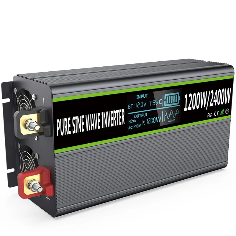 Pure Sine Wave Inverter 1500W 2000W 3000W, 12V DC to 230V AC