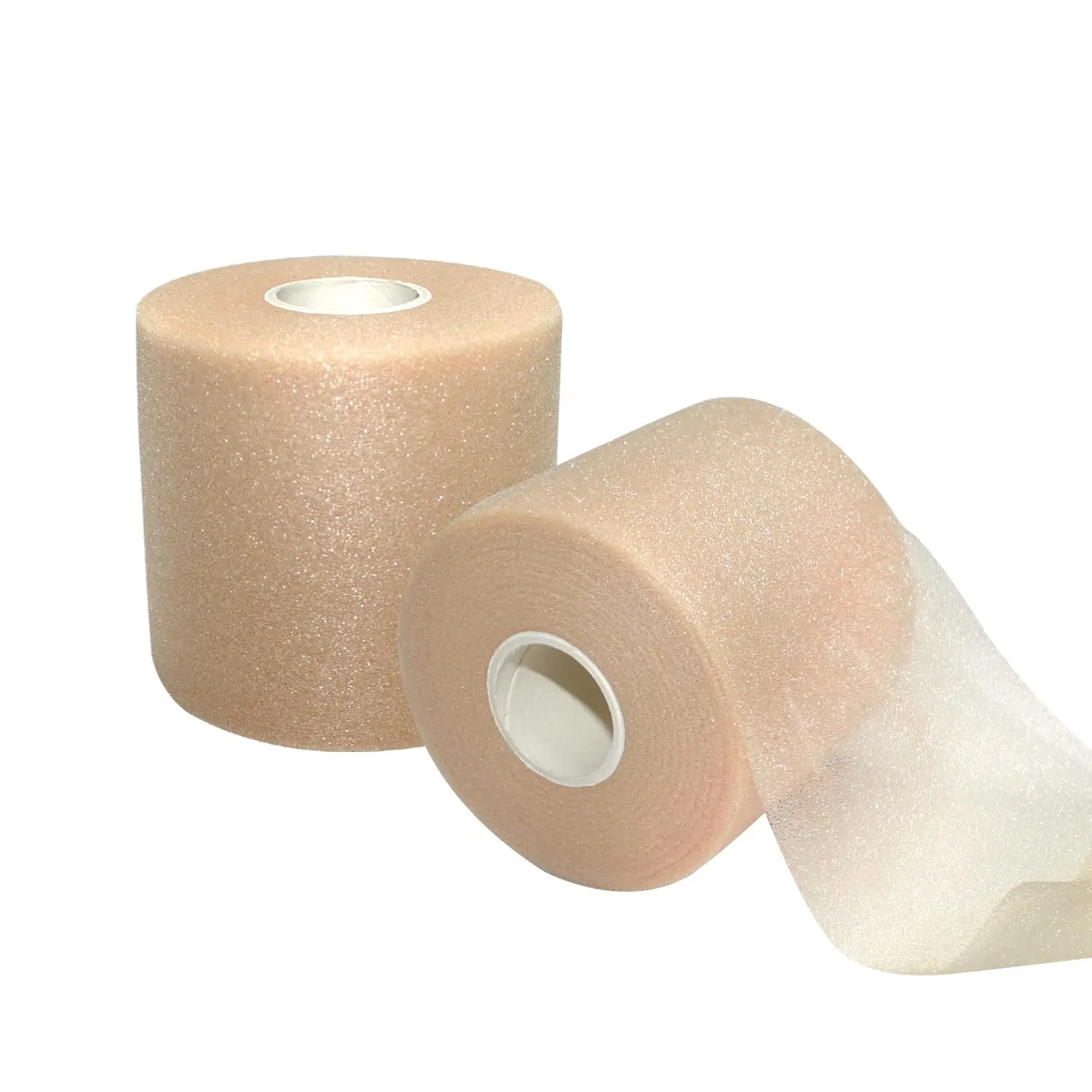 Factory wholesale 7cmx27m Soft Adhesive Pre Wrap Pu Foam Sports Bandage Under wrap Tape