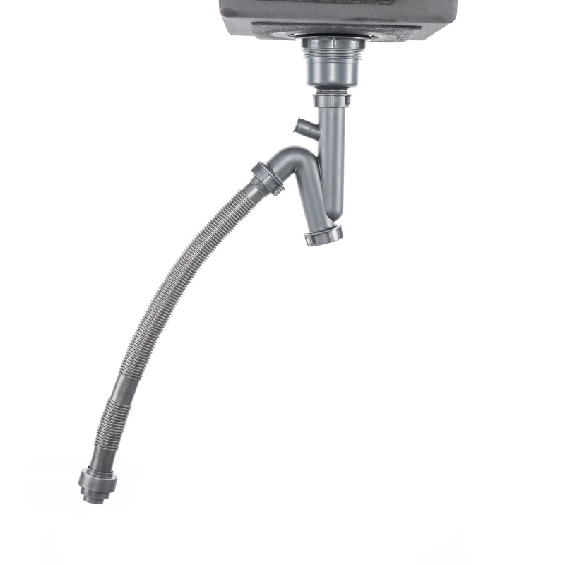 product factory production modern space saving insect and odor proof kitchen sink drainer pipe drainage siphon-4
