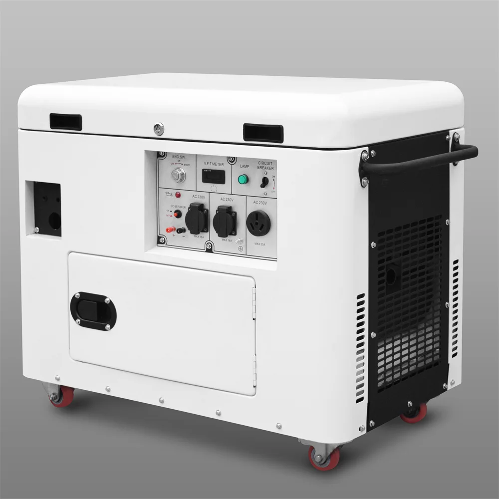 5 Kw Super Silent Engine Gasoline Generator Low Price 5kw Gasoline