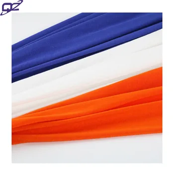 Directly Factory Plain Dye Customized Color Skin Friendly Breathable Soft Wicking Knitted Viscose Stretch Fabric For Dress