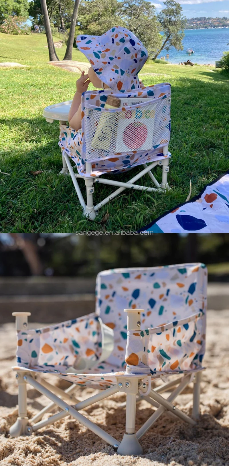 Outdoor Summer Cheap Custom Portable Easy Carry Foldable Feeding