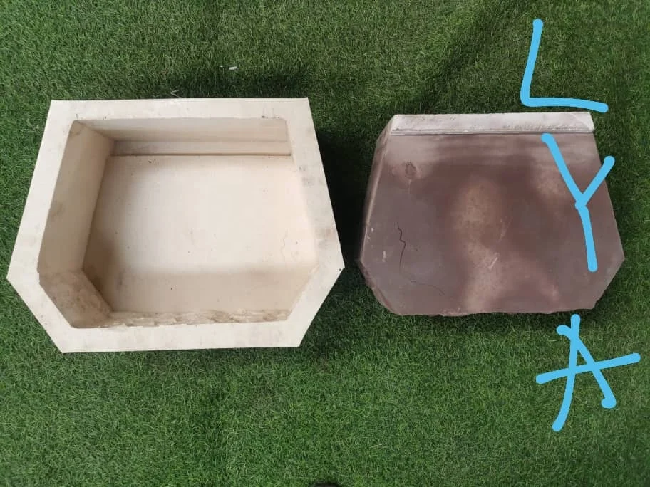 Retaining Concrete Wall Block Mold