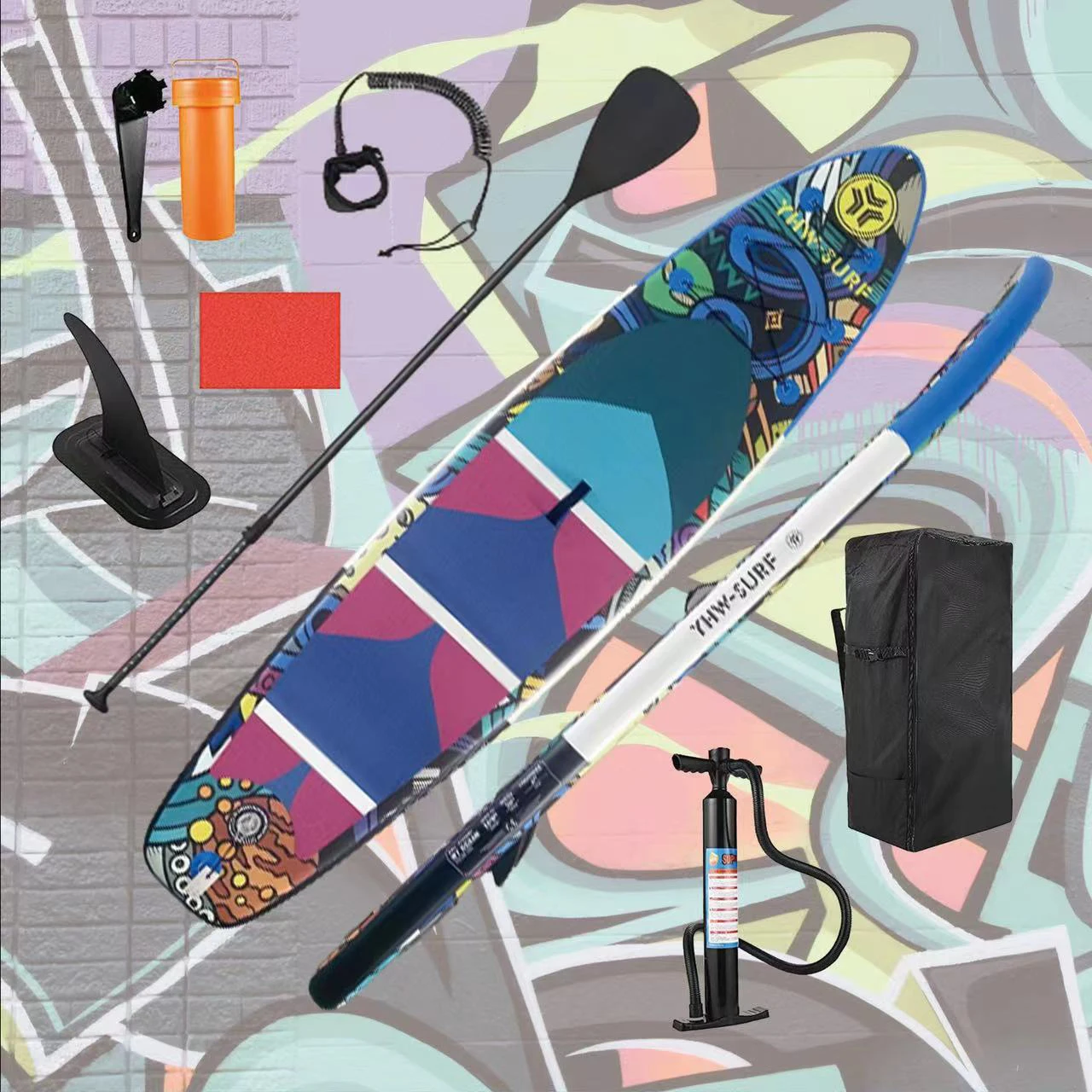 Graffiti Stand Up Paddle Boarding Paddleboard Universal Paddle Board